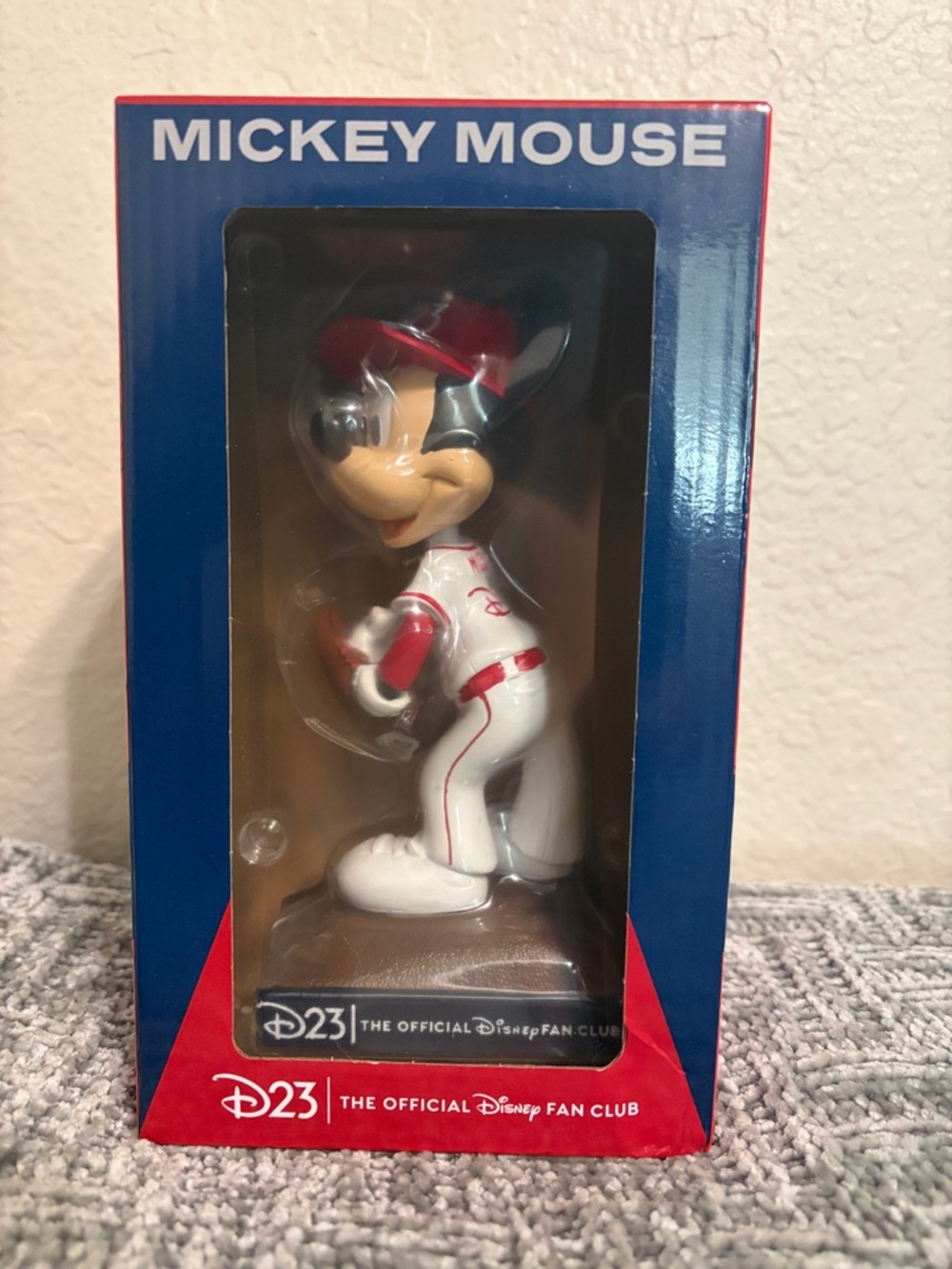 Mickey Mouse D23 Baseball Figure Bobblehead 2024 from Angels Stadium